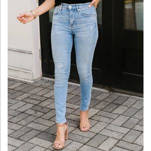 AGOLDE sophie jeans (mid-rise, thriller)